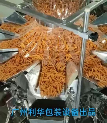 膨化類零食罐裝包裝（zhuāng）生產線